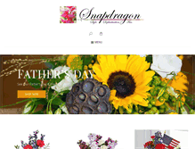 Tablet Screenshot of elmgroveflowershop.com